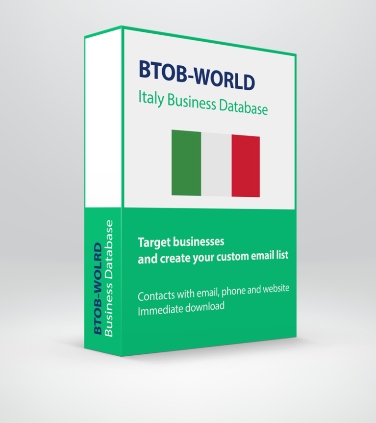 Reach Italian Companies with Our Verified Business Email List